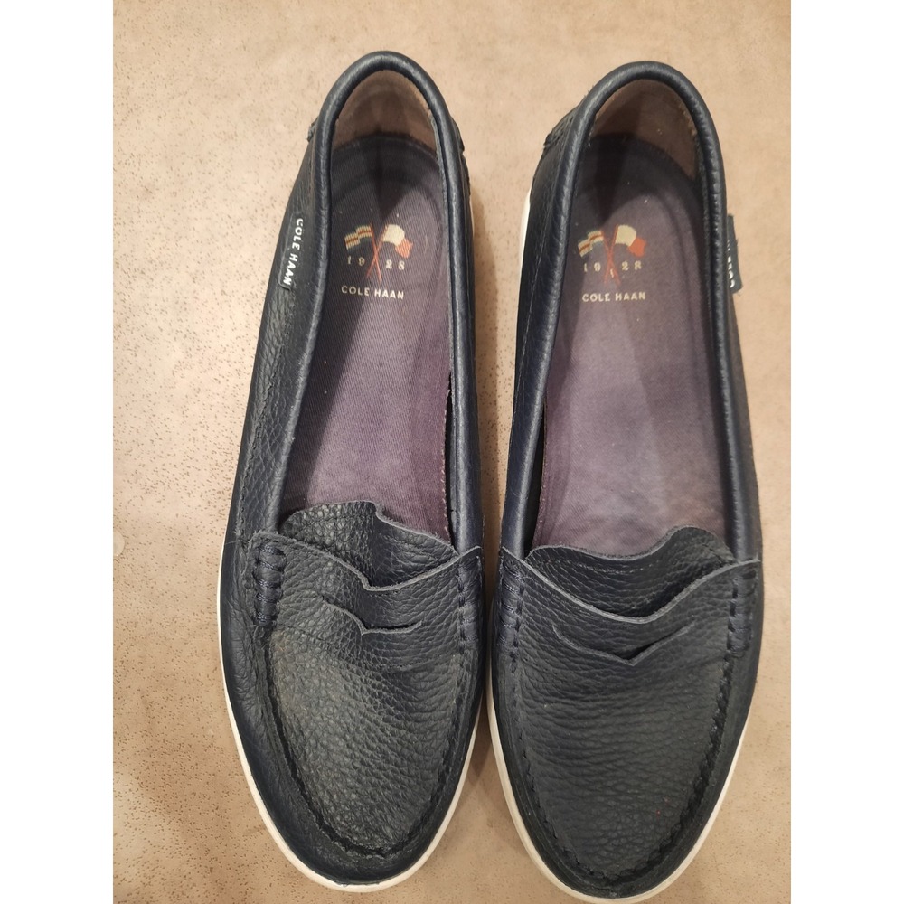 Cole Haan Shoes Womens Loafers Blue Size 6 1/2B Pre-owned - Picture 7 of 16